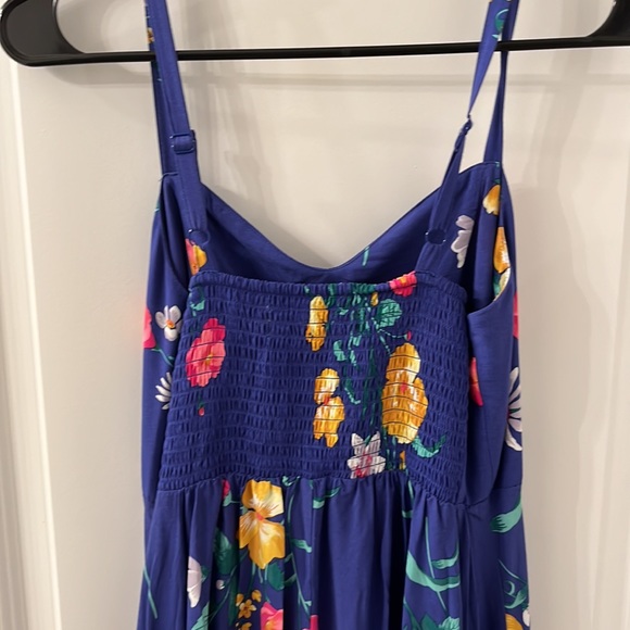 Beautiful blue flowered sundress - Picture 3 of 4